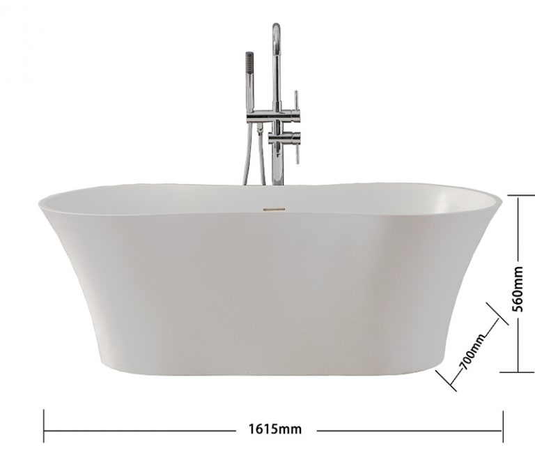 Bathtub for Sale,63''Solid Surface Freestanding Hourglass Bathtub