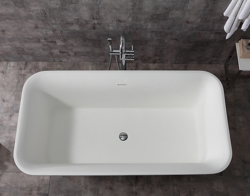 Modern Bathtub,67''European Style Rectangular Bathing Tubs