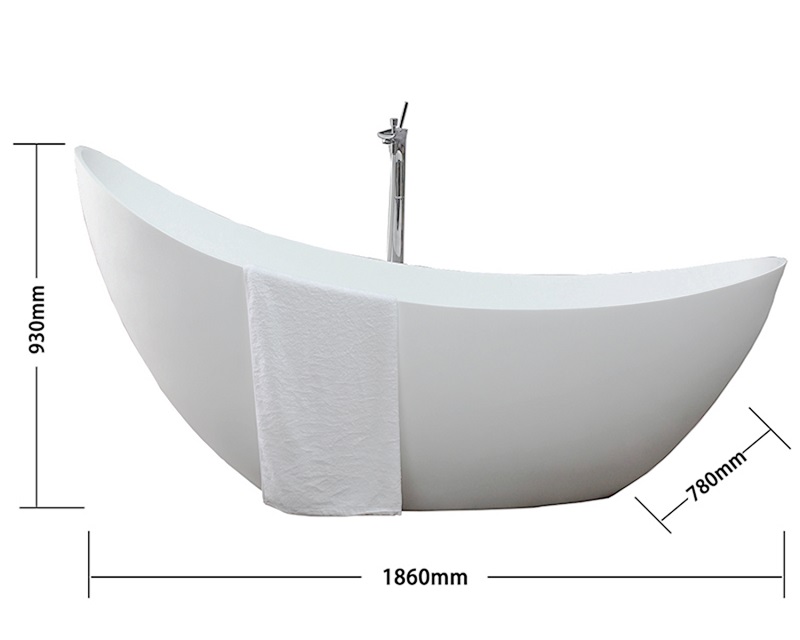 hot sales solid surface bathtub