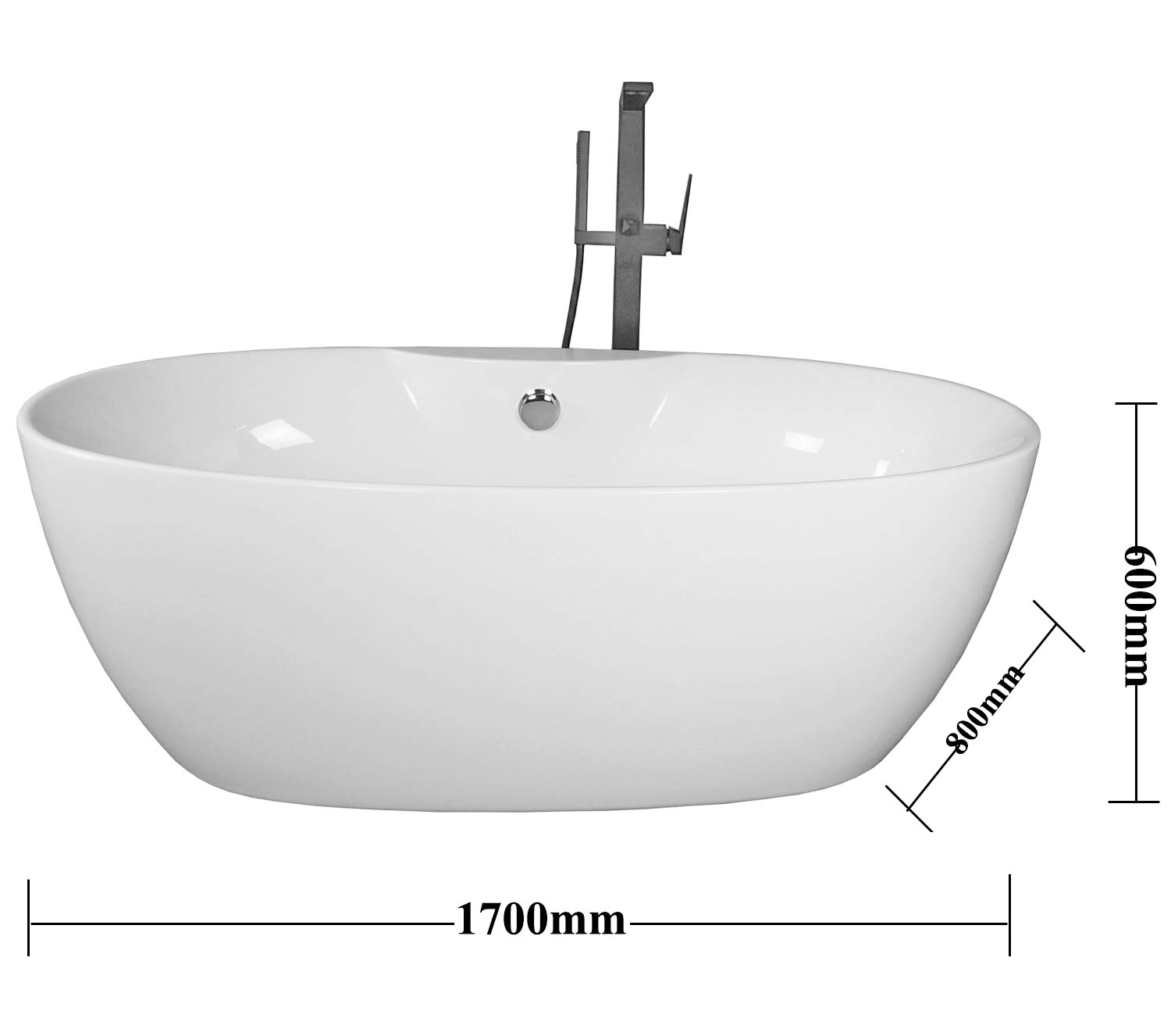 Freestanding bath tubs
