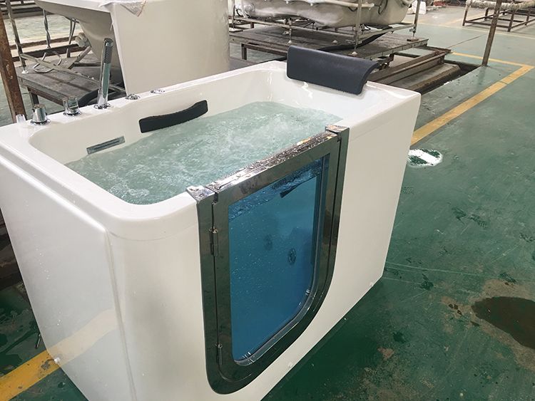 Fiberglass Walk-In Whirlpool Tub