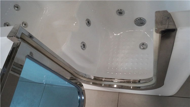 Fiberglass Walk-In Whirlpool Tub