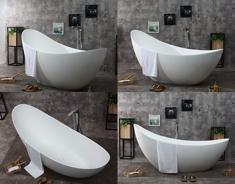 Hot sales solid surface bathtub
