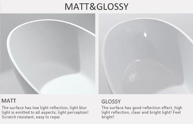 Solid surface bathtub