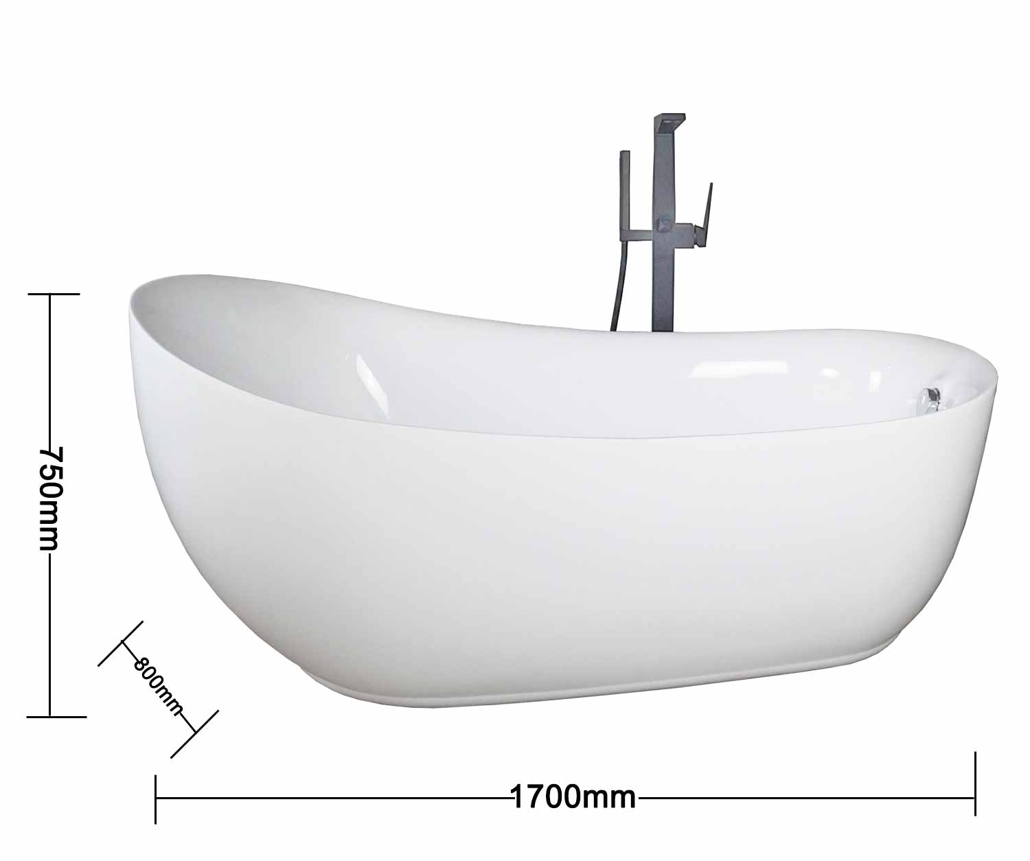 Acrylic Soaking Tub