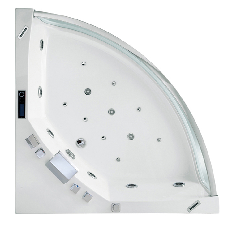  Corner whirlpool bathtub