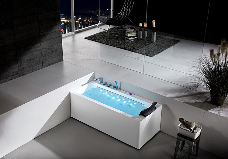 Corner Whirlpool Tub