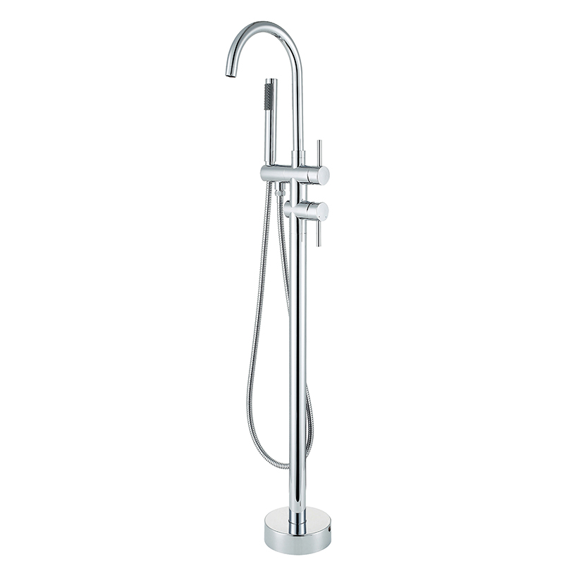 freestanding tub faucet chrome