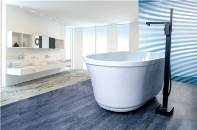 Black Freestanding Tub Faucet Soaking Tub Faucet Manufacturer