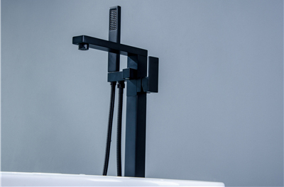 Black Freestanding Faucet 