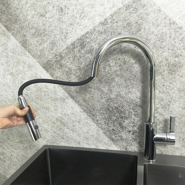 Chrome Kitchen Faucet