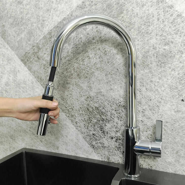 Chrome Kitchen Faucet