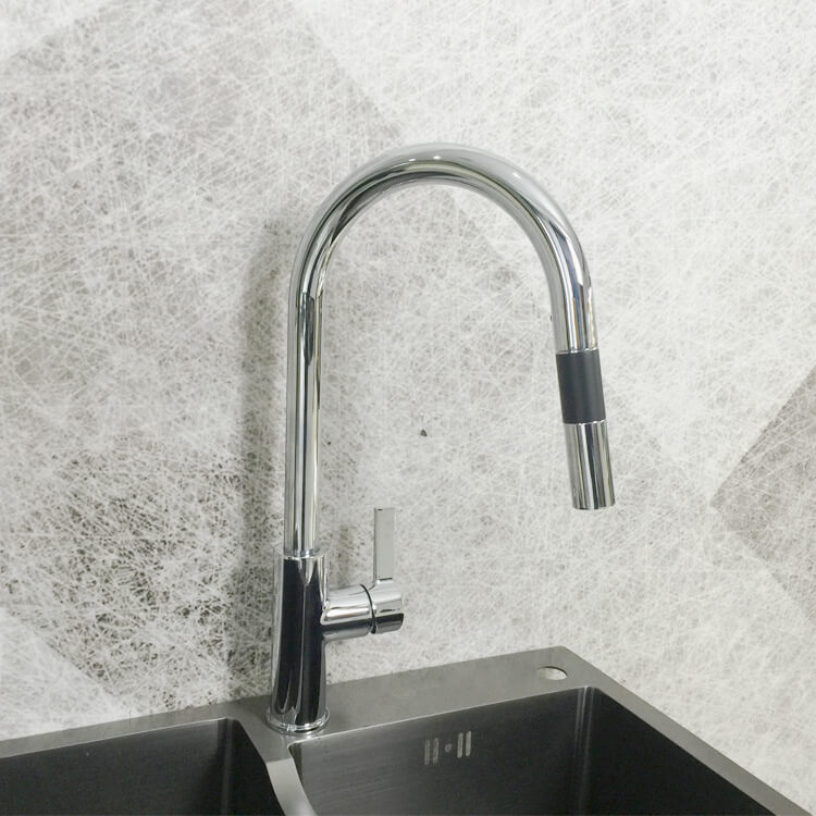 Chrome Kitchen Faucet