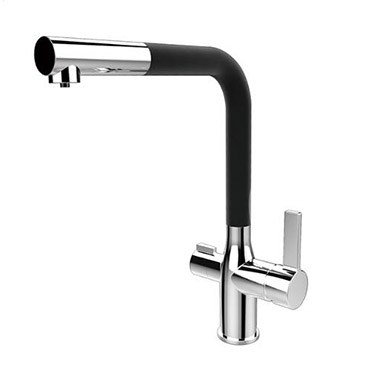 single handle pull down kitchen faucet