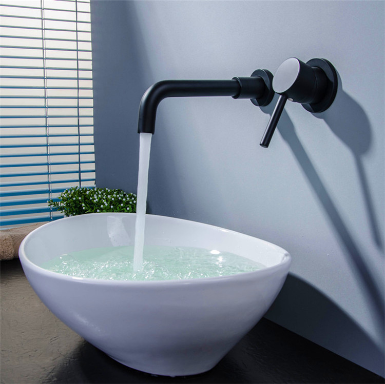 wall mount bathroom sink faucet