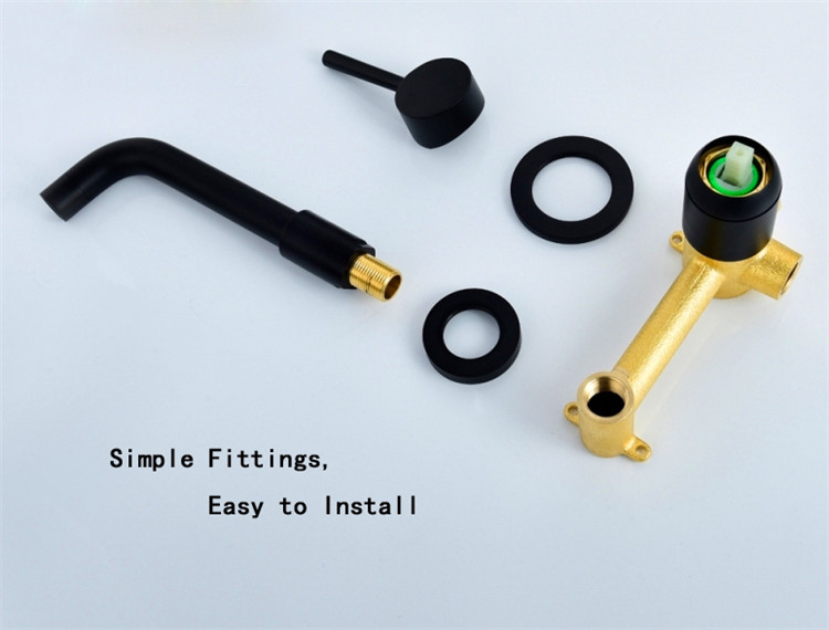 Wall Mount Bathroom Basin Faucet
