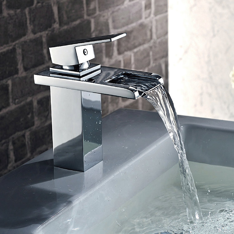 Waterfall Basin Mixer Faucet 