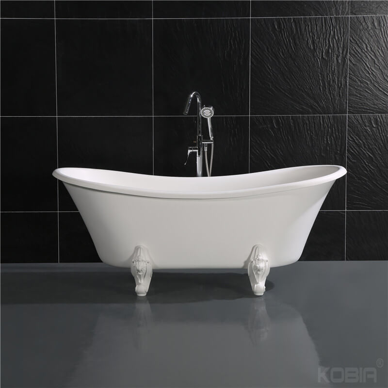 Solid Surface Soaking Bathtub 