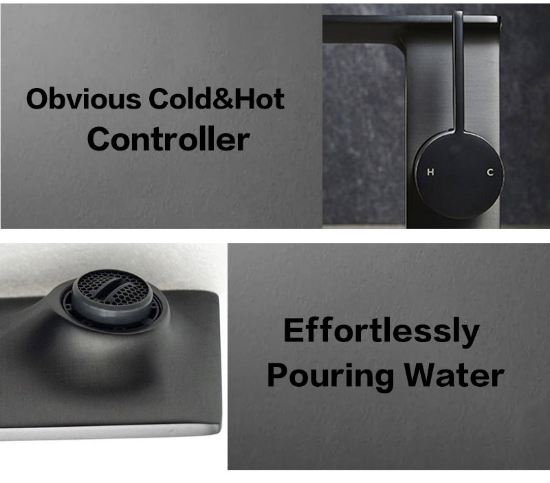 Black Bathroom Basin Faucets