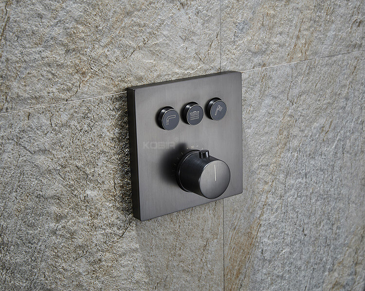 Thermostatic Concealed Rain Shower System