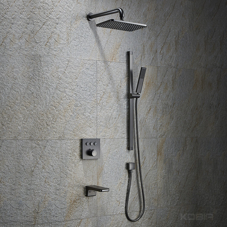 Thermostatic Concealed Rain Shower System