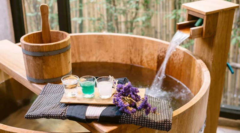 Round Japanese Soaking Tubs