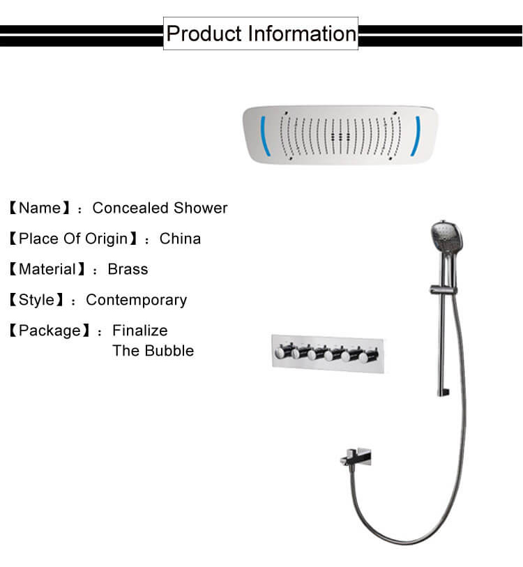 Bathroom Concealed Shower Set