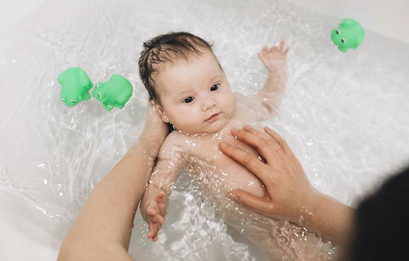 hot baby spa tub