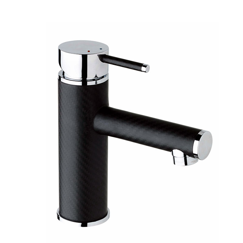 carbon fiber single basin faucet
