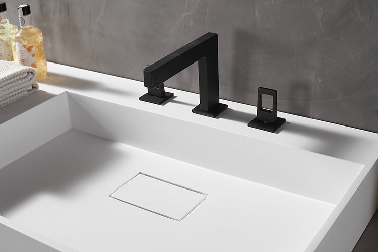wall-mounted bathroom sink