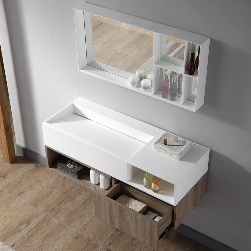 bathroom vanity with sink