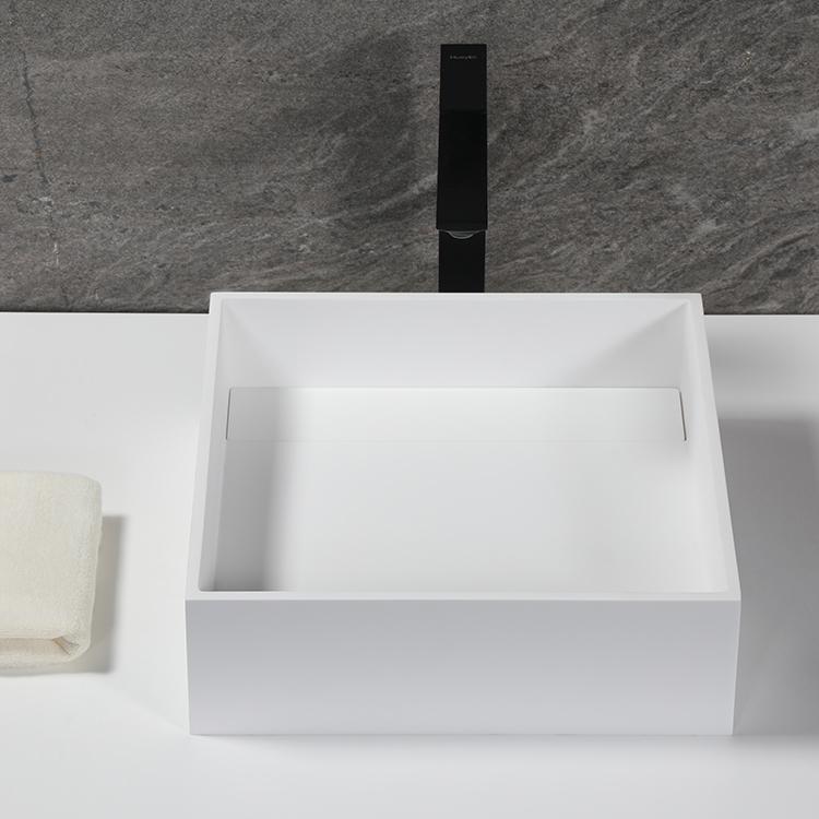 Stone Resin Countertop bathroom Sink