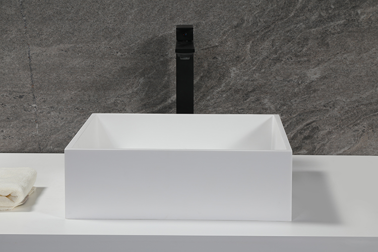 solid surface Stone vessel sink 