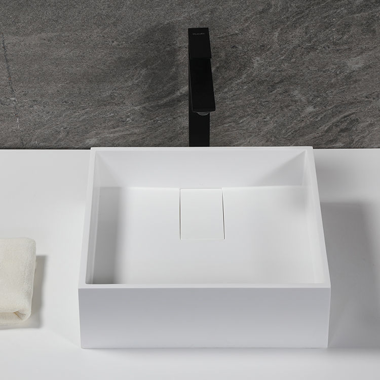 Square Vessel bathroom basin