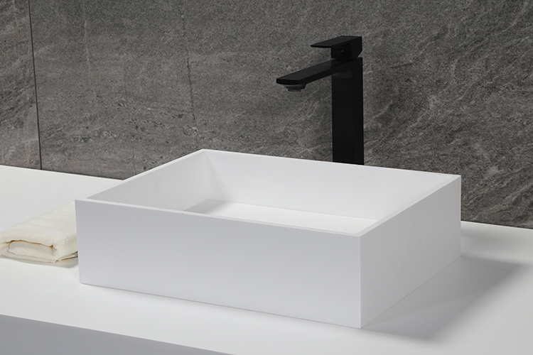 Square Vessel bathroom basin