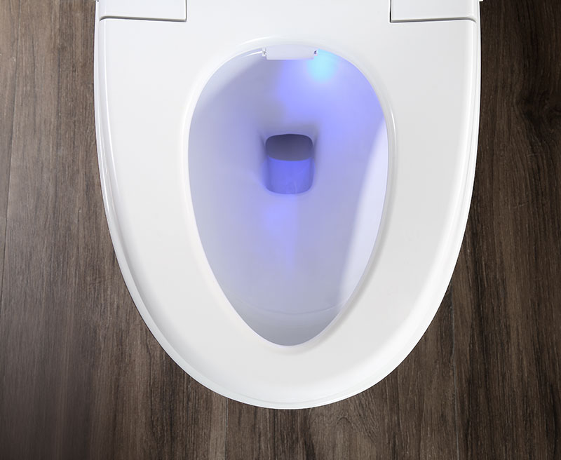 Auto flush smart toilet