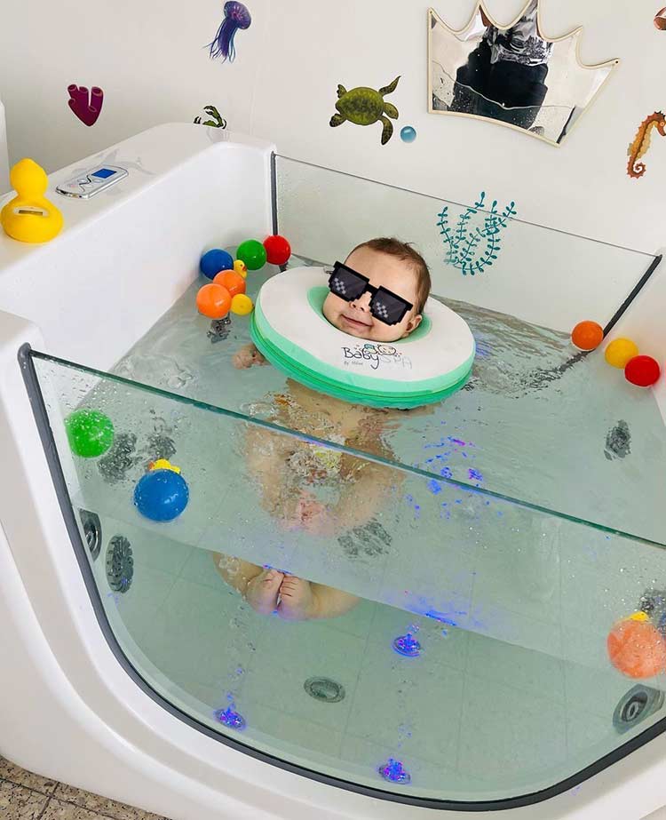 thermostatic baby spa tub