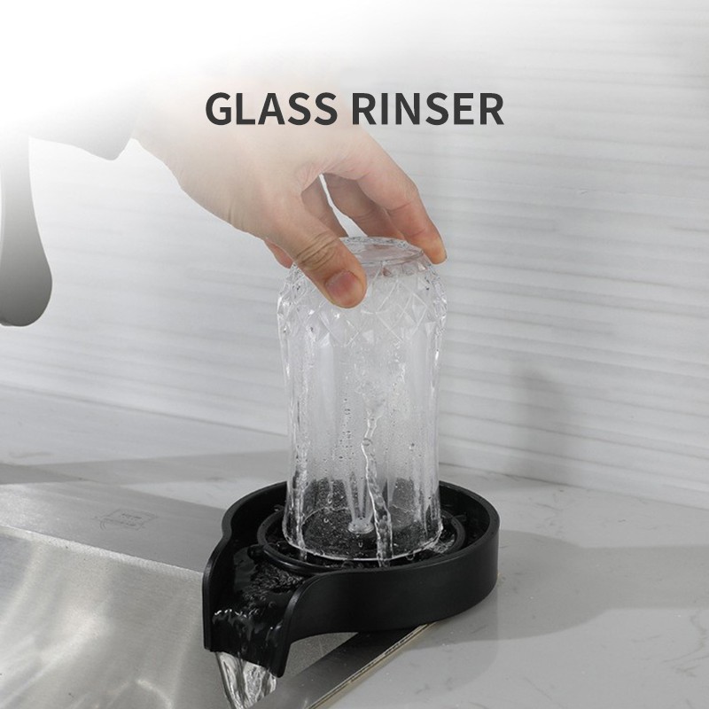 Glass Rinser for Kitchen Sink