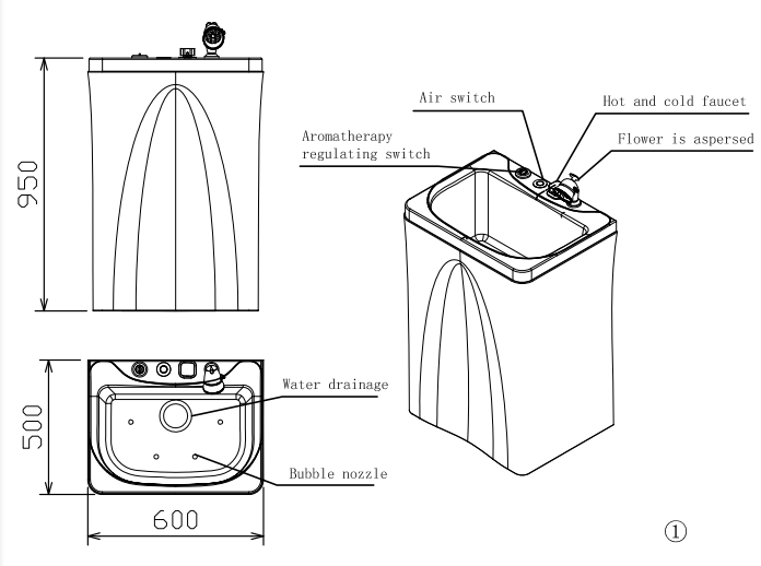 pet bath tub