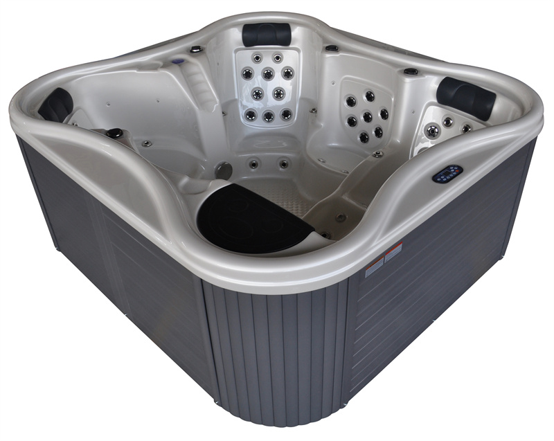 square hot tub