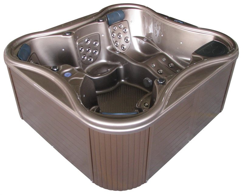 square hot tub