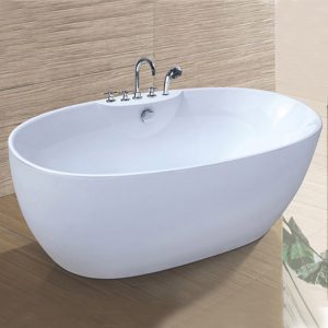 Freestanding Bath Tubs Hot Sale Seamless Clear Acrylic Bathtub  c6601