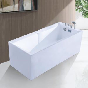 67” Acrylic Rectangular Freestanding Bath  C6512