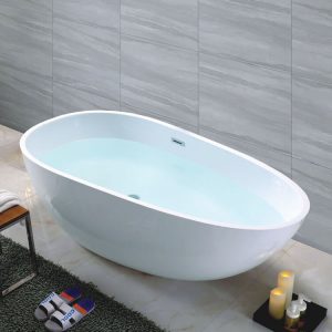 70”Acrylic Freestanding Tub,Egg Shape  C6203B