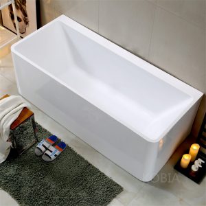 Freestanding Corner Bath, 62”Back to Wall Freestanding Bath  C6511