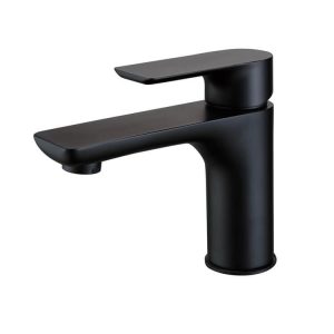 Modern Style Short Black Wash Basin Faucet for Bathroom K01-2017w