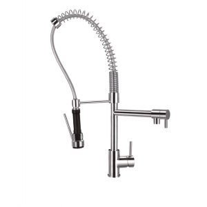 Long Size Single Hole Kitchen Faucet Chrome Finish Kitchen Mixer KF811CP