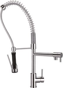 3 way UPC brass kitchen faucet water tap kitchen mixer faucet with spray