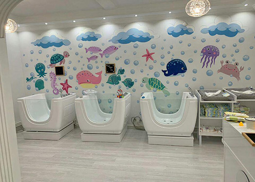 A New Baby Spa Shop in Turkey