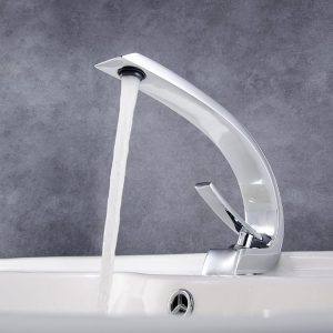 Bathroom Basin Taps Faucet Single Hole Bath Sink Taps